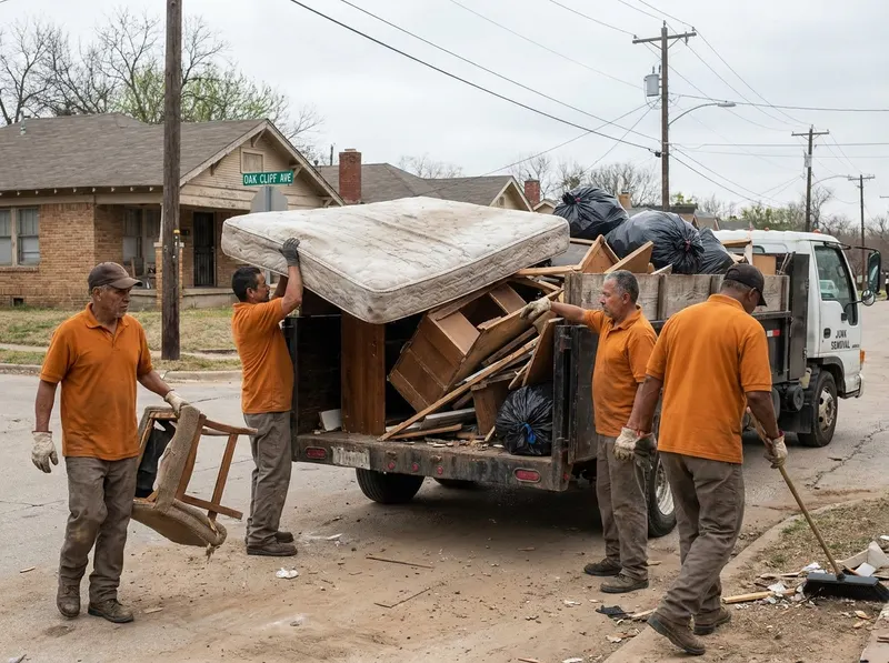 Construction Debris Removal in Dallas, TX